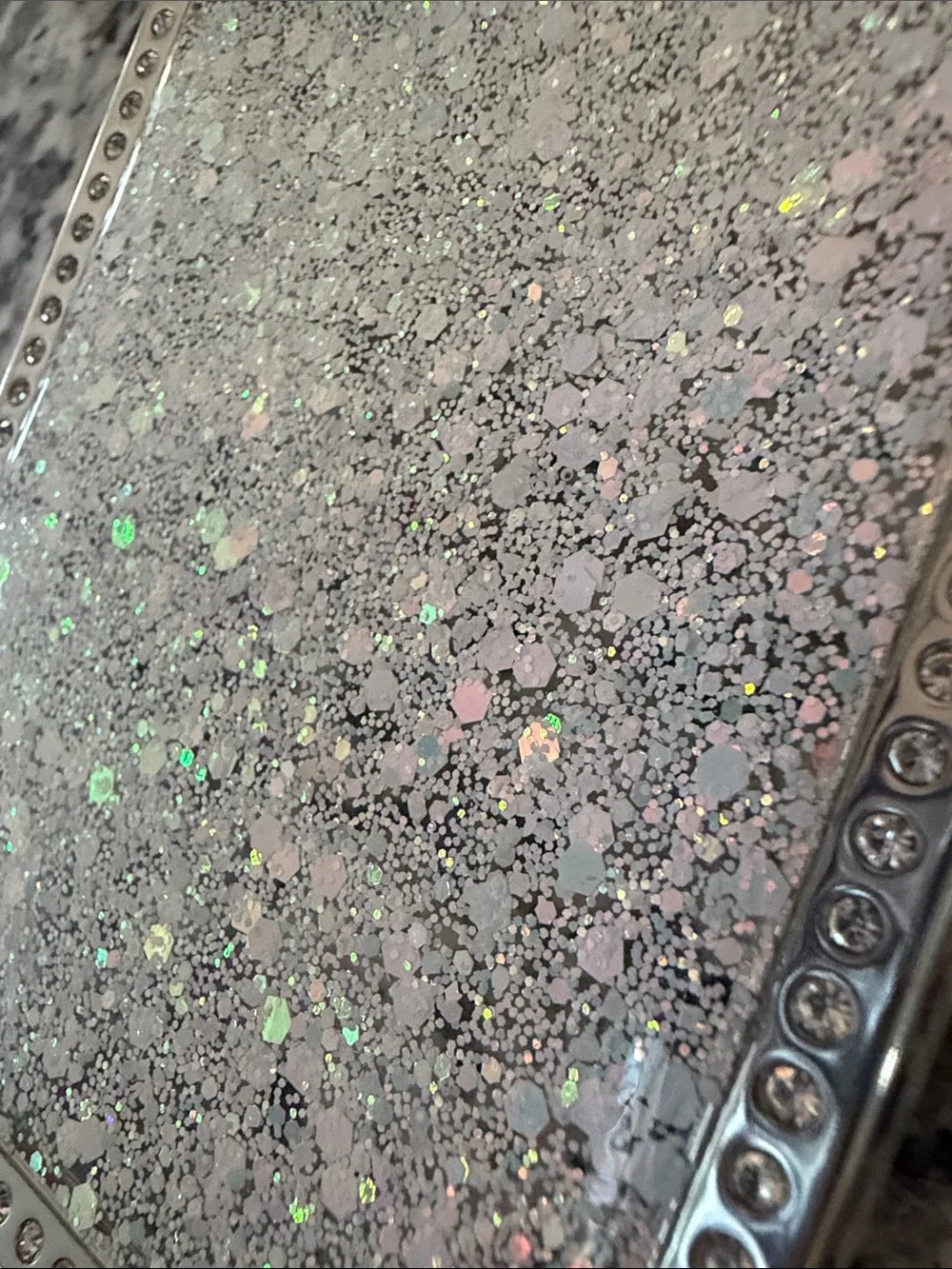 iPhone 17 Pro Case Glitter w/Camera Lens Cover